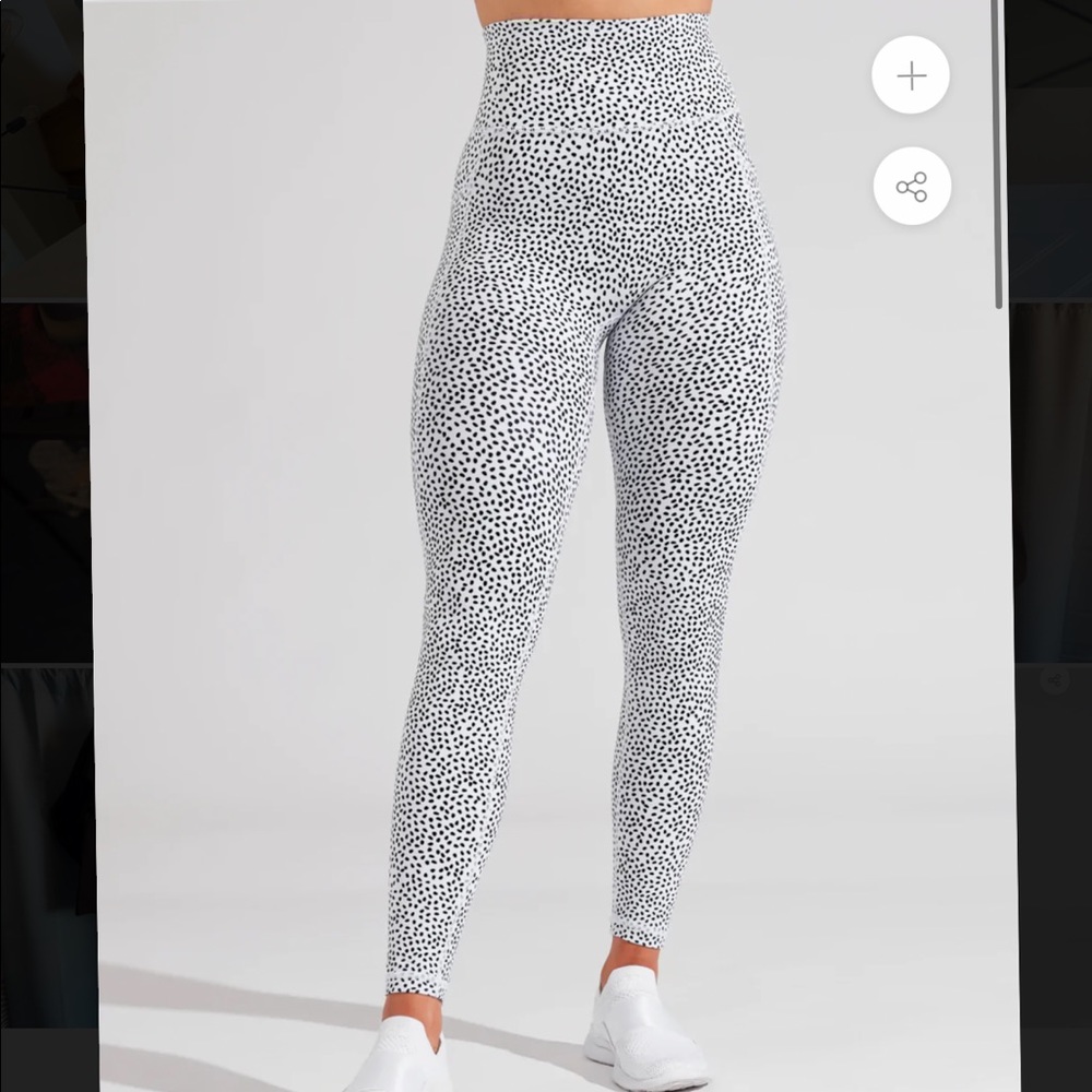 BuffBunny Limitless Legging White Bossy Print